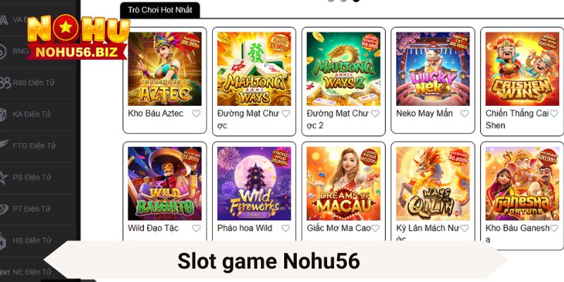 Slot game Nohu56