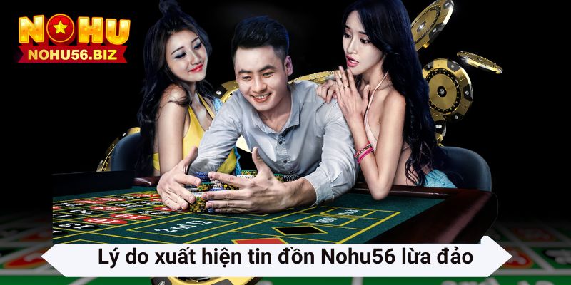 Lý do xuất hiện tin đồn Nohu56 lừa đảo